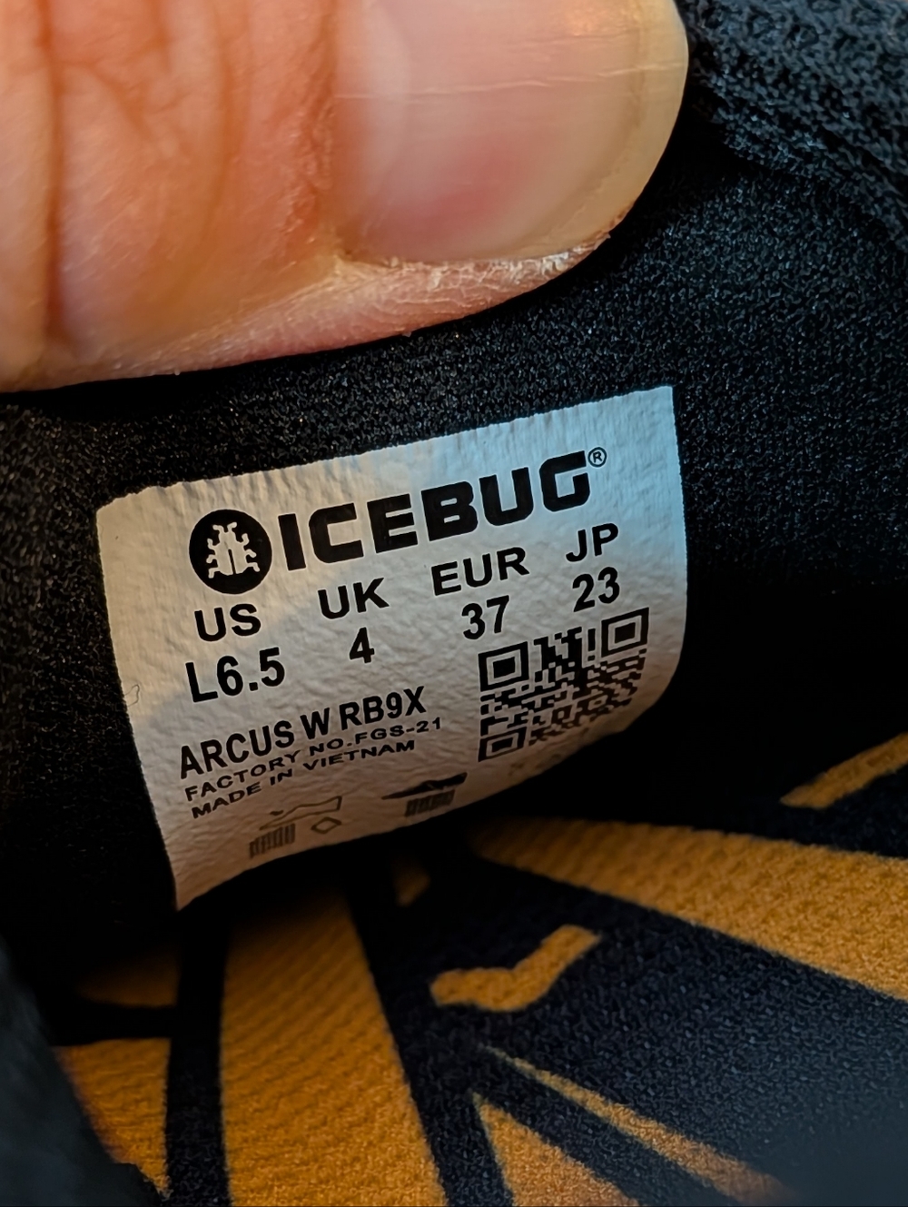 Icebug Arcus Women's Sneakers Size 6.5 - Picture 9 of 10